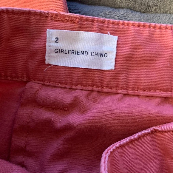 EUC Gap Girlfriend Chino salmon size 2 - Picture 4 of 9